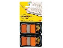 Záložky Post-it Index široké 25,4x43,2 oranžová 2ks