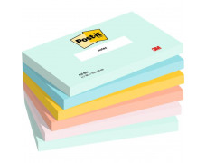 Bločky Post-it BEACHSIDE, veľkosť 76x127 mm, 6x100 lístkov