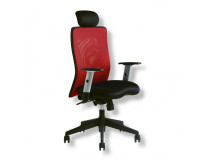 Kancelárska stolička CALYPSO XL BP červená
