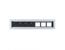 Konfigurovateľný pevný panel KPP 6, sivá