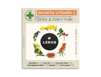 Čaj LEROS bylinný Natur Imunita Vitamín C šípka & rakytník HB 10 x 1,5 g