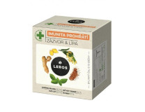 Čaj LEROS bylinný Natur Imunita lipa & zázvor HB 10 x 2 g