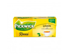 Čaj PICKWICK čierny ranný s citrónom 25 x 1,75 g