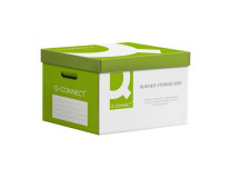 Archívna krabica s odnímateľným vekom Q-CONNECT zelená 515x305x350 mm