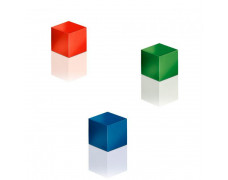 Magnety Sigel na sklenené tabule, kocka farebné 3 ks