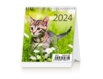 Stolový kalendár MiniMax Kittens 2024