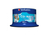 Verbatim CD-R printable cake 50 ks