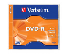 Verbatim DVD-R 16x klas.obal